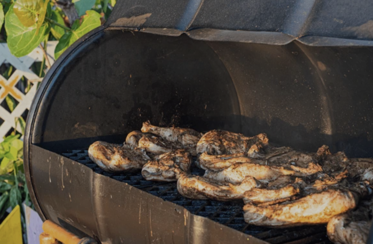 Exploring Grenada by Boat & Beyond - Caribbean bbq chicken