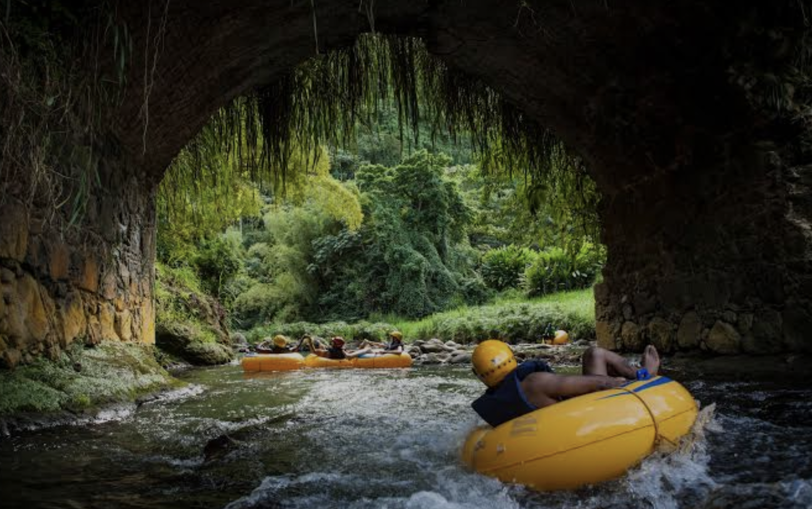 Exploring Grenada by Boat & Beyond - River Tubbing