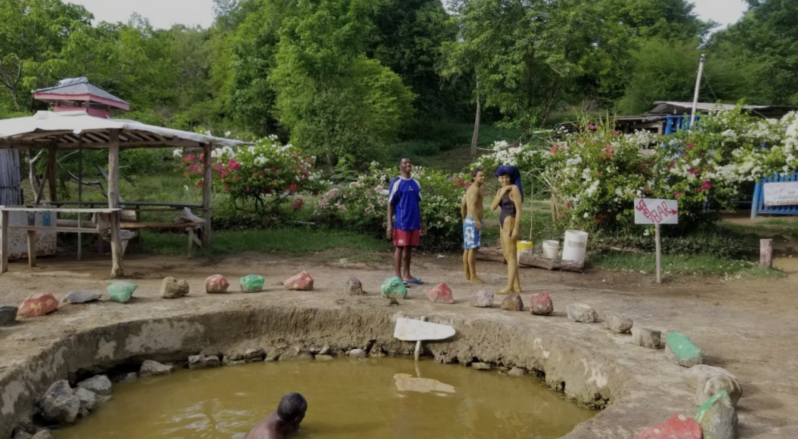 Exploring Grenada by Boat & Beyond - River Sallee Sulphur Springs